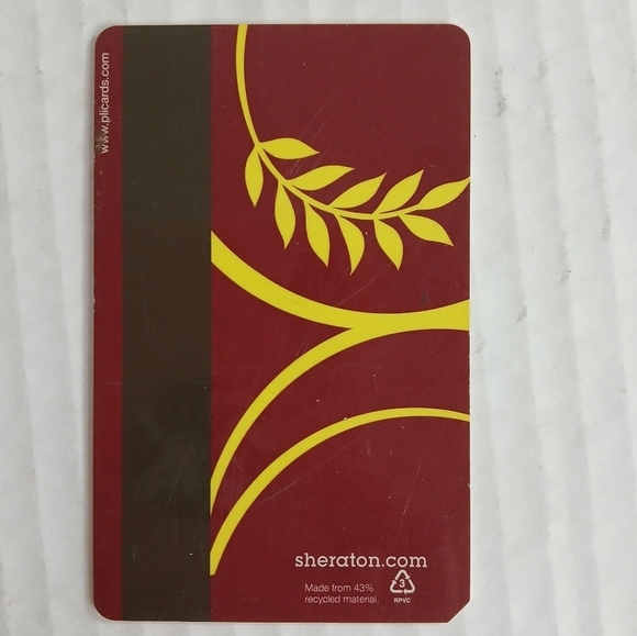 Sheraton Hotel Room Key Card Vacation Keepsake Collectible Holiday Gifts - Picture 3 of 3